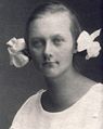 Astrid Lindgren, gebaore op 14 november 1907.