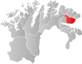Vadsø within Finnmark