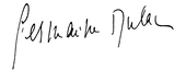 signature de Germaine Dulac