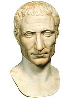 Gaio Giulio Cesare, console nel 59 a.C. (Musei Vaticani)