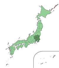 Kantō na karti Japana