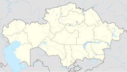 TSE. Карта розташування: Казахстан