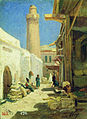 Бакинская губерния. Баку. Улица в полдень. 1861 год