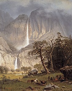 Albert Bierstadt, Cho-looke, the Yosemite Fall, 1864.