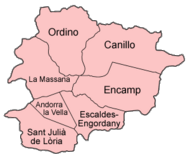 Parròquies d'Andorra