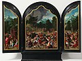 Триптих з танцями довкола золотого тільця. 1525-1535. Рейксмузей, Амстердам