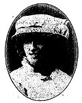 Une des seules photos connues d'Ethel Ayres Purdie, parue avec sa nécrologie dans The Vote en avril 1923.