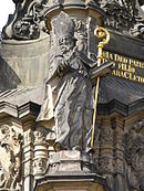 Estàtues dels sants Ciril i Metodi, missioners cristians entre els pobles eslaus.