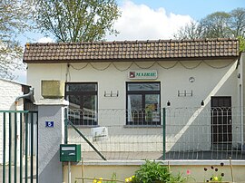 The town hall of Nœux-lès-Auxi