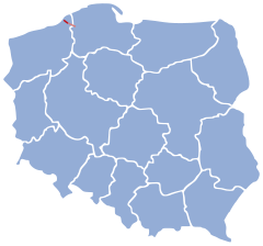 Mapa przebiegu linii kolejowej 418