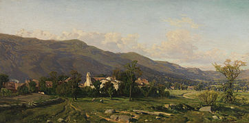 Paisaje de Suiza (1862), Museo del Prado.