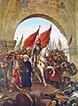 Image 26Mehmed II enters Constantinople by Fausto Zonaro (from History of Turkey)