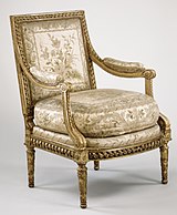 «Кресло королевы». Ок. 1780. Мастерская Ж. Жакоба, Париж
