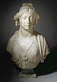 Madame Roland, buste en marbre par François Masson, vers 1792-1793, musée d'art du comté de Los Angeles.