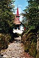 The Hohle Gasse between Immensee và Küssnacht, with a second Tellskapelle (built in 1638).