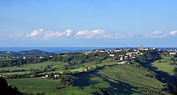 Skyline of Tavoleto