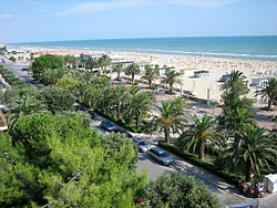 Giulianova tengerpartja (Lido)