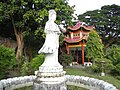 Kuan Yin Ma or Goddess of Mercy in the garden