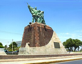 Gründer-Monument in Nuevo Laredo