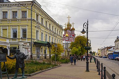 Η ιστορική οδός Ροζντγιεστβγιένσκαγια