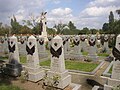 Hřbitov rudoarmějců padlých při osvobozování Prahy v květnu 1945