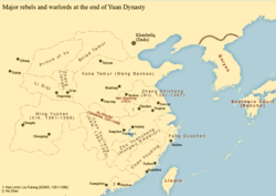 Ming Xia at the Yuan dynasty's end