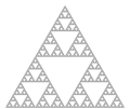 Trójkąt Sierpińskiego Sierpinski triangle Sierpinski-Dreieck
