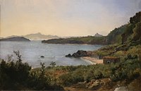 Achille Etna Michallon, The Island of Ischia, (1819)