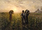 Jules Breton, Fin del trabajo (The End of the Working Day), c.1886-1887