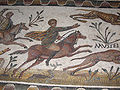 Mosaic of a hunting scene. CE 2nd century