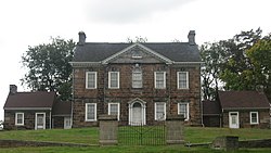 The Isaac Meason House, a historic house in the township