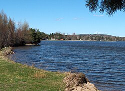 Lake Bernard in Strong Township