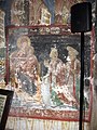 Tabloul votiv în care apar pârcălabul Daniil şi soţia sa Teodosia