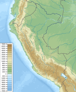 1946 Ancash earthquake is located in Peru