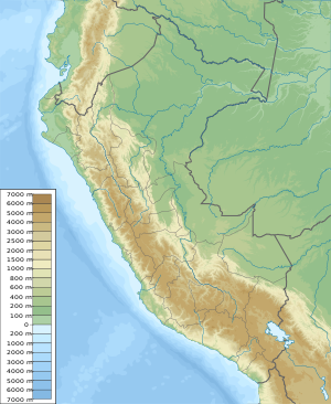 Cherta de localisazion: Peru