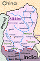 Ciudaes y pueblos de Sikkim