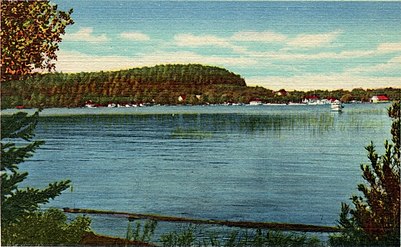 Fish Creek; from a postcard prior to 1946