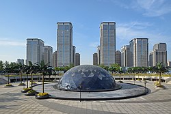 武漢市の中心業務地区(CBD)