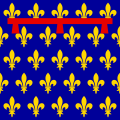 Anjou Hanedanı yönetiminde Sicilya Krallığı bayrağı