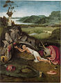 Св. Иероним за молитвой. Около 1505. Музей изящных искусств. Гент