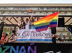 Equality Parade 2018 in Warsaw. See others at Wikimedia Commons