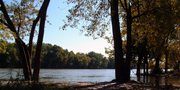 The Wabash River as seen from Old Town