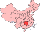 湖南向中國位置
