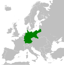 Saksan keisarikunta vuonna 1914.