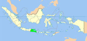 Провінція на карті Індонезії