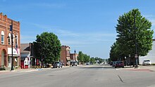 Village of Newberry along M-123