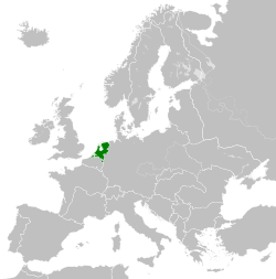 Reichskommissariat Niederlande pada tahun 1942