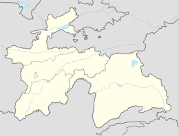 Mappa di localizzazione: Tagikistan