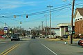 Ardmore road signs at the state line