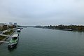 Řeka Dunaj z mostu SNP